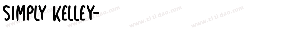 Simply Kelley字体转换